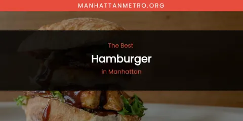 Manhattan's Best Hamburger